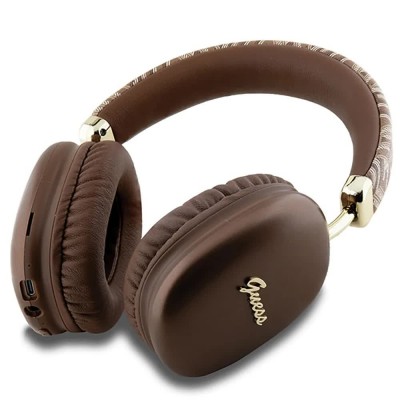 слушалки,слушалки,guess,gubhk1gctcsw,wireless,earphones,brown