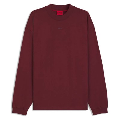 тениска,мъжки,тениски,hugo,daposo,10248326,short,sleeve,t,shirt,dark,red,(red)