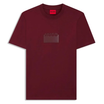 тениска,мъжки,тениски,hugo,delastio,10273257,01,t,shirt,dark,red