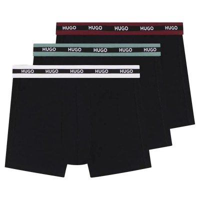 боксерки,мъжко,бельо,hugo,planet,boxers,black,(black)