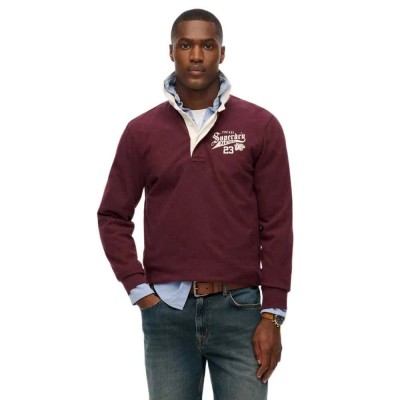 тениска,мъжки,тениски,superdry,athletic,rugby,short,sleeve,t,shirt,track,burgundy,marl,(red)