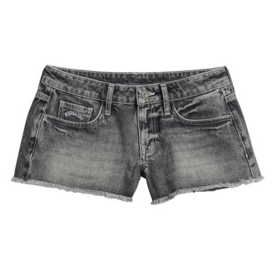 къси,панталони,дамски,панталони,superdry,low,rise,denim,hot,denim,shorts,vintage,black,denim,(grey)