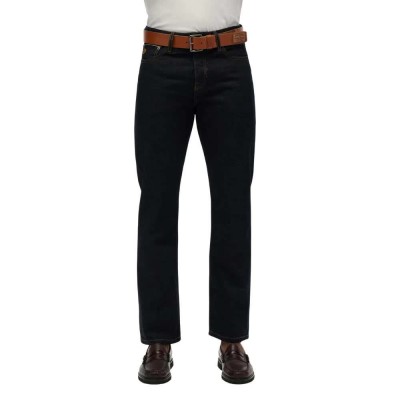 дънки,мъжки,панталони,superdry,merchant,straight,fit,jeans,raw,rinse,(black)