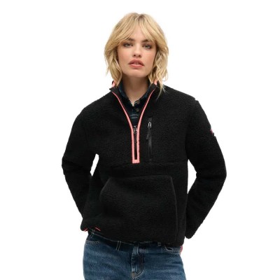 яке,дамски,якета,и,палта,superdry,outdoor,fleece,jacket,contrast,black,(black)