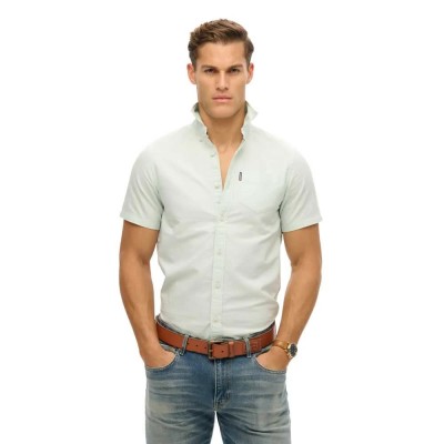 риза,с,къс,ръкав,мъжки,ризи,superdry,oxford,short,sleeve,shirt,light,green,(green)