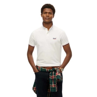 мъжки,блузи,с,яка,superdry,vintage,poolside,short,sleeve,polo,optic,(white)