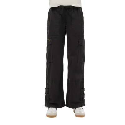 панталони,дамски,панталони,superdry,vintagre,lr,elastic,cargo,pants,washed,black,(black)
