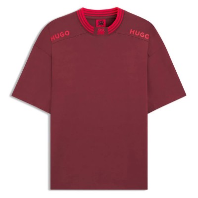 тениска,мъжки,тениски,hugo,dydall,rb,10248326,02,t,shirt,red,(dark,red)