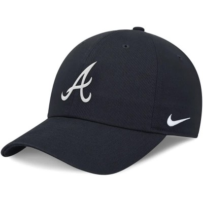 шапка,всички,шапки,nike,mlb,atlanta,braves,club,unstructured,cap,black,(pitch,blue,4fa)