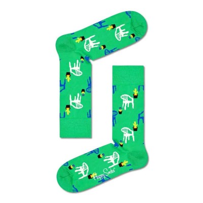чорапи,мъжки,чорапи,happy,socks,balcony,long,socks,multicolor,(green)