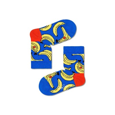 чорапи,детски,чорапи,happy,socks,banana,socks,multicolor,(blue)