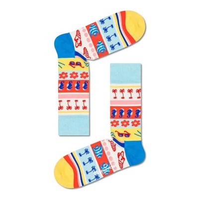 чорапи,мъжки,чорапи,happy,socks,beach,time,long,socks,multicolor