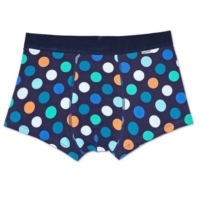 чорапи,мъжко,бельо,happy,socks,big,dot,boxers,blue,blue,(blue)