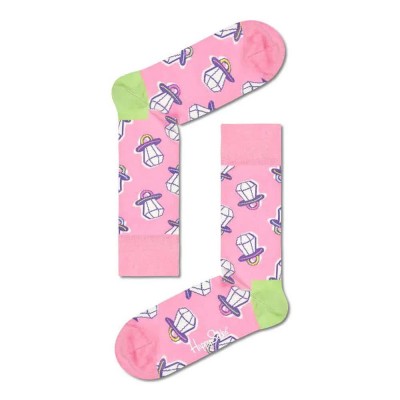 чорапи,мъжки,чорапи,happy,socks,bling,bling,long,socks,multicolor,(pink)