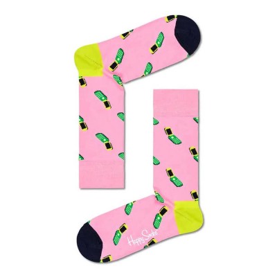 чорапи,мъжки,чорапи,happy,socks,call,me,long,socks,multicolor,(pink)