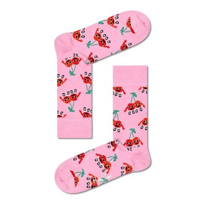 чорапи,мъжки,чорапи,happy,socks,cherry,mates,long,socks,multicolor,(pink)