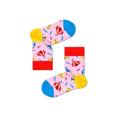 чорапи,детски,чорапи,happy,socks,circus,socks,multicolor,(pink)