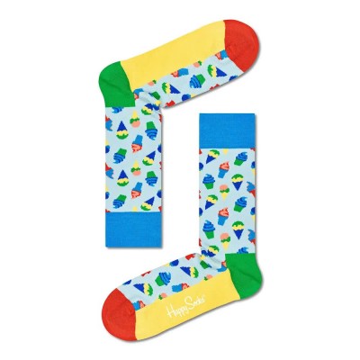 чорапи,мъжки,чорапи,happy,socks,cone,ice,cream,long,socks,multicolor
