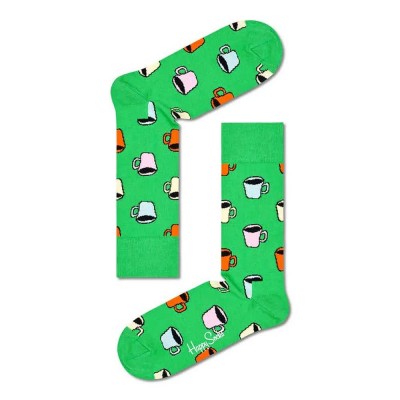 чорапи,мъжки,чорапи,happy,socks,cup,of,tea,long,socks,multicolor,(green)