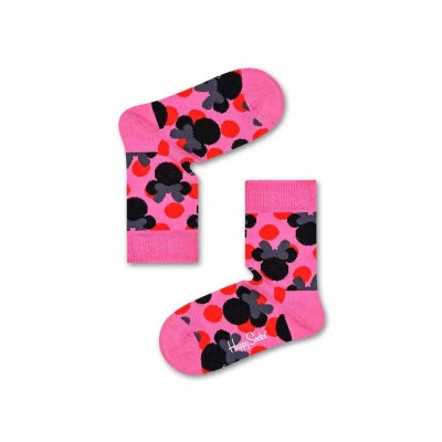 чорапи,детски,чорапи,happy,socks,disney,polka,minnie,socks,multicolor,(pink)