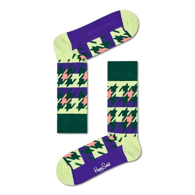 чорапи,мъжки,чорапи,happy,socks,dogtooth,long,socks,multicolor,(purple)