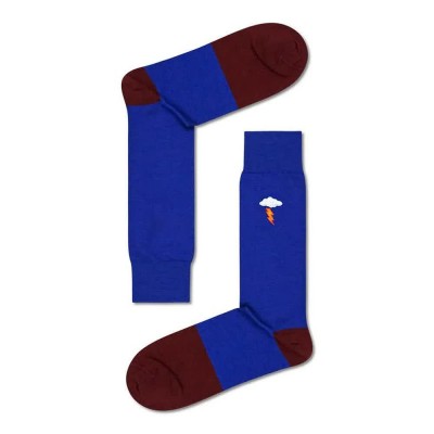 чорапи,мъжки,чорапи,happy,socks,dressed,abel,long,socks,multicolor,(blue)