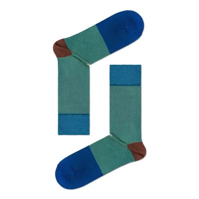 чорапи,мъжки,чорапи,happy,socks,dressed,block,crew,long,socks,multicolor,(green)