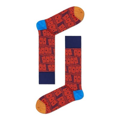 чорапи,мъжки,чорапи,happy,socks,dressed,cards,long,socks,multicolor,(red)
