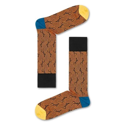 чорапи,мъжки,чорапи,happy,socks,dressed,dance,long,socks,multicolor,(brown)