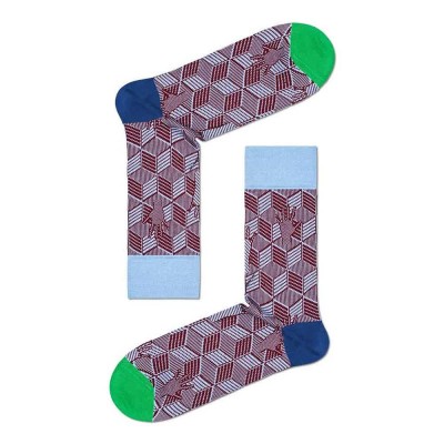 чорапи,мъжки,чорапи,happy,socks,dressed,high,five,crew,maroon,and,blue,long,socks,multicolor,(purple)