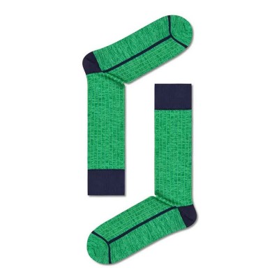 чорапи,мъжки,чорапи,happy,socks,dressed,minimal,compact,green,and,navy,blue,long,socks,multicolor,(green)