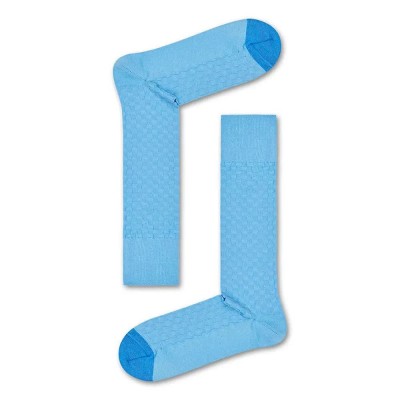 чорапи,мъжки,чорапи,happy,socks,dressed,moss,knit,long,socks,multicolor,(blue)