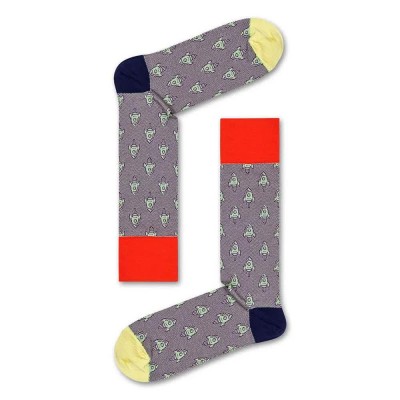 чорапи,мъжки,чорапи,happy,socks,dressed,rocket,long,socks,multicolor,(grey)