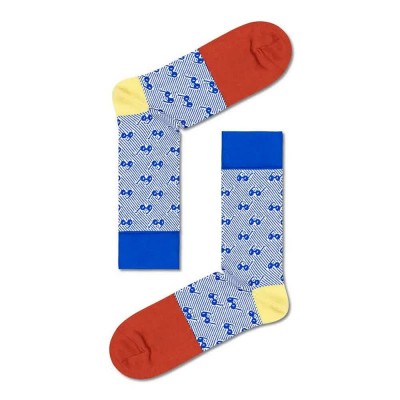 чорапи,мъжки,чорапи,happy,socks,dressed,sunglasses,blue,long,socks,multicolor,(blue)