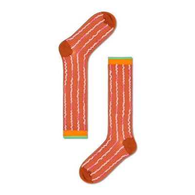 чорапи,мъжки,чорапи,happy,socks,eliza,long,socks,multicolor,(orange)