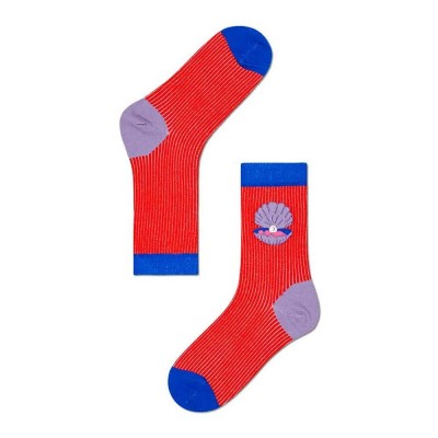 чорапи,мъжки,чорапи,happy,socks,erika,crew,long,socks,multicolor,(red)