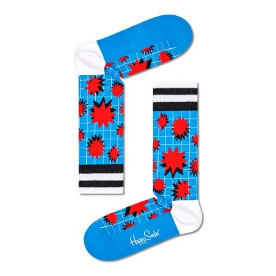 чорапи,мъжки,чорапи,happy,socks,explosion,crew,blue,long,socks,multicolor,(blue)