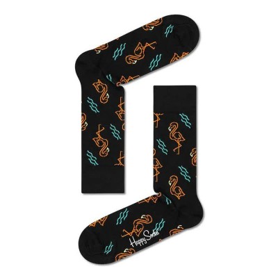 чорапи,мъжки,чорапи,happy,socks,flamingo,long,socks,multicolor,(black)