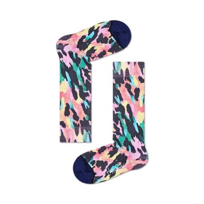 чорапи,детски,чорапи,happy,socks,gradient,leopard,knee,high,socks,multicolor