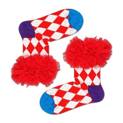 чорапи,детски,чорапи,happy,socks,harlequin,socks,multicolor,(red)