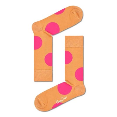 чорапи,мъжки,чорапи,happy,socks,jumbo,dot,liner,long,socks,multicolor,(yellow)