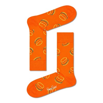 чорапи,мъжки,чорапи,happy,socks,lunch,time,socks,long,socks,black,(orange)