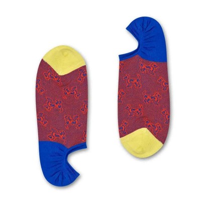 чорапи,мъжки,чорапи,happy,socks,no,show,dressed,laika,socks,red,(multicolor)
