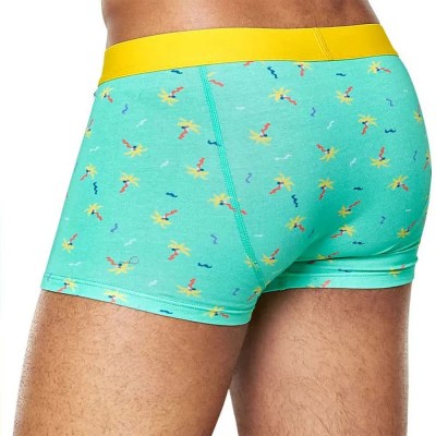 чорапи,мъжко,бельо,happy,socks,palm,party,confetti,boxers,multicolor,(green)