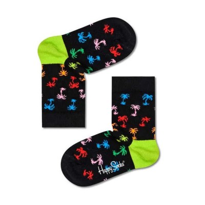 чорапи,детски,чорапи,happy,socks,palm,socks,multicolor,(black)