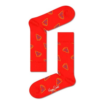 чорапи,мъжки,чорапи,happy,socks,pepperoni,pizza,slice,long,socks,multicolor,(red)