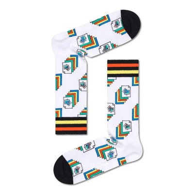 чорапи,мъжки,чорапи,happy,socks,photos,thin,crew,long,socks,multicolor,(white)