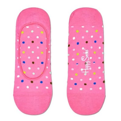 чорапи,мъжки,чорапи,happy,socks,pink,dot,liner,long,socks,multicolor,(pink)