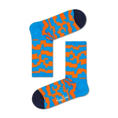 чорапи,мъжки,чорапи,happy,socks,pixelated,clouds,3,4,crew,long,socks,multicolor,(blue)