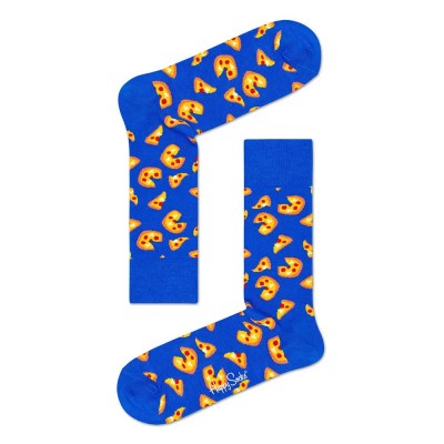чорапи,мъжки,чорапи,happy,socks,pizza,long,socks,multicolor,(blue)